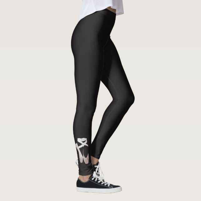 Ballet Shoes Dancer Ballerina Leggings (Right)