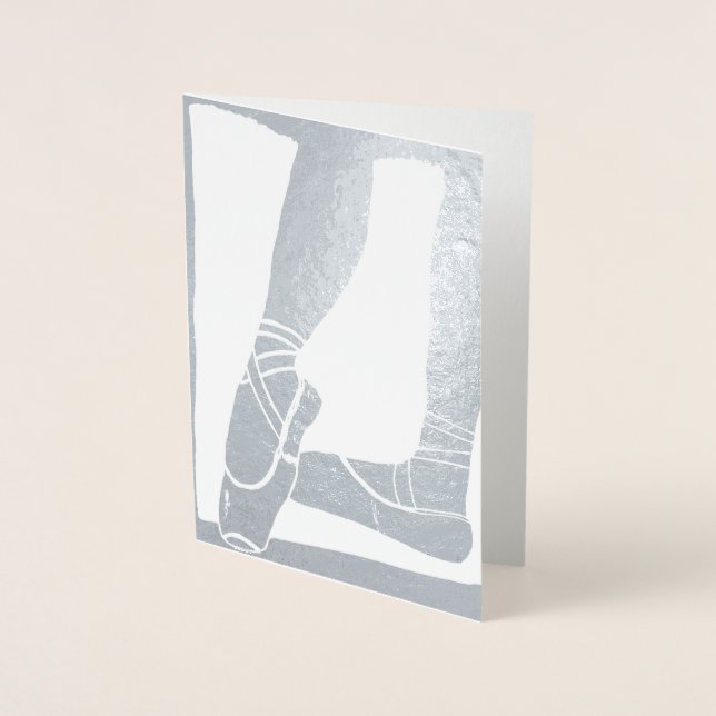 Ballet Shoes Foil Card (Front)