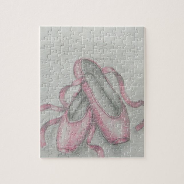 ballet shoes jigsaw puzzle (Vertical)