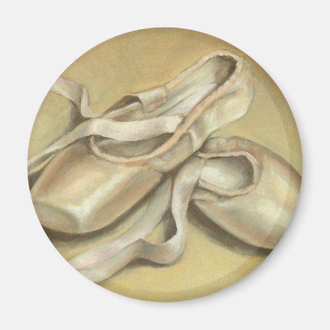 Ballet shoes magnet (Front)