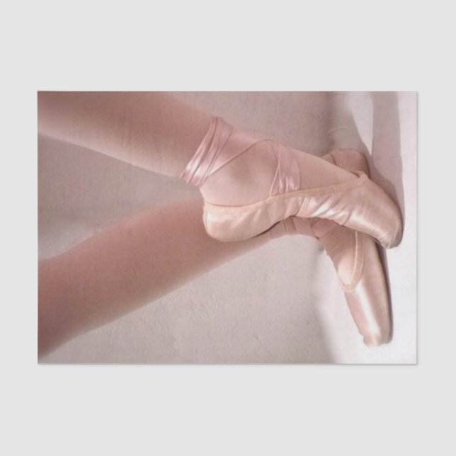 Ballet Shoes Tissue Paper (Front)