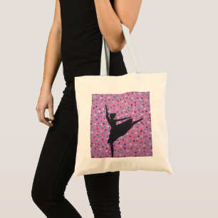 Ballet Silhouette  Tote Bag