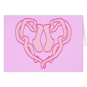 Ballet Slipper Heart