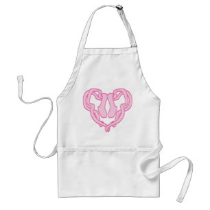Ballet Slipper Heart Standard Apron