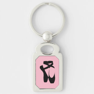 Ballet Slipper Keychain