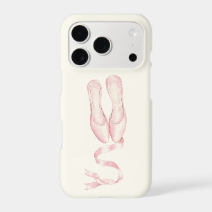Ballet Slippers iPhone Case Watercolor Coquette