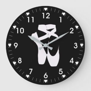 Ballet Slippers Large Clock