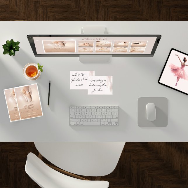 Ballet Slippers Post-It Notes (Creator Uploaded)