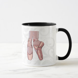 Ballet Slippers Toe Shoes Mug