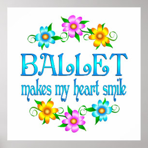 Ballet Smiles Poster