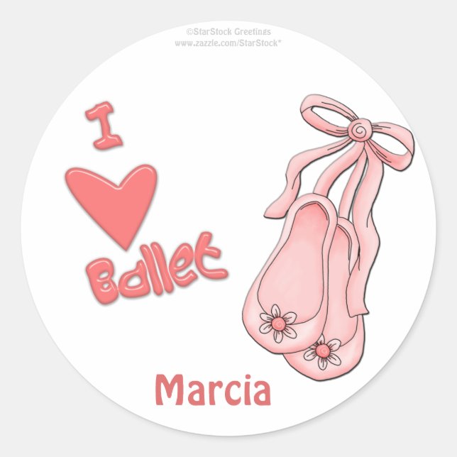 Ballet Stickers (Front)