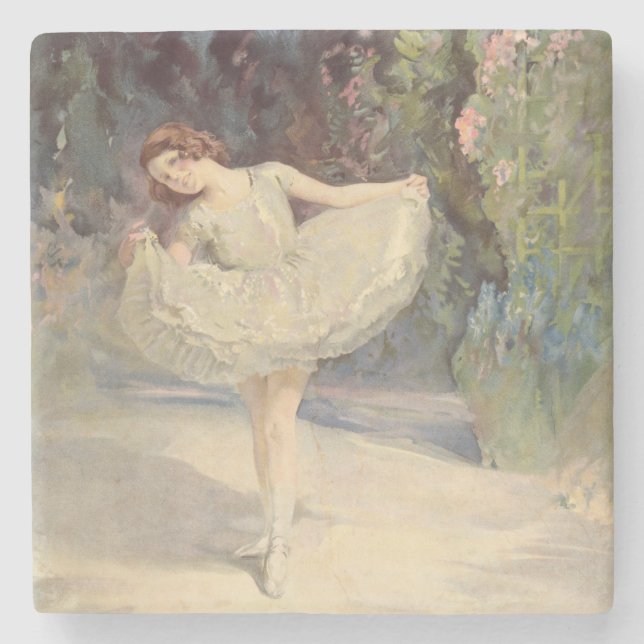 Ballet Stone Coaster (Front)