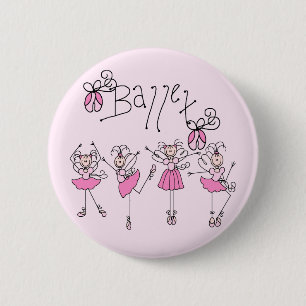 Ballet T-shirts and Gifts 6 Cm Round Badge