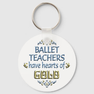 Ballet Teacher Appreciation Key Ring