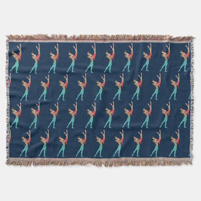 Ballet Throw Blanket (Front)