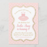 Ballet Tutu Birthday