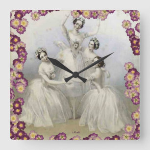 BALLET WALL CLOCK - DESIGNER CLOCKS - RUTELLI GIFT