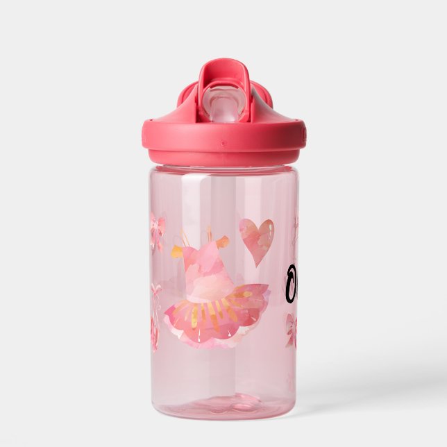Ballet Water Bottle | Ballerina Gift (Front)