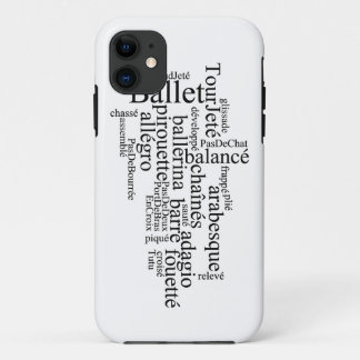 Ballet Word Cloud Phone Case