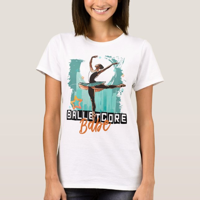 Balletcore Babe | Tutus & Total Domination Tee (Front)