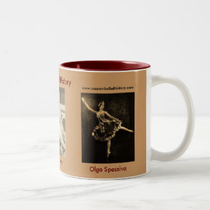 Ballets Russes Trio of Dancers Two-Tone Coffee Mug