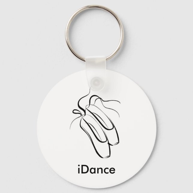 BalletShoes, iDance Key Ring (Front)
