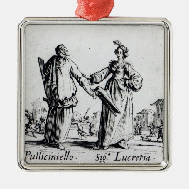 Balli de Sfessania, c.1622 2 Metal Tree Decoration (Front)
