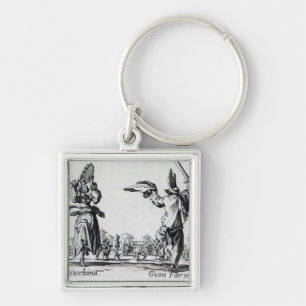 Balli de Sfessania, c.1622 Key Ring