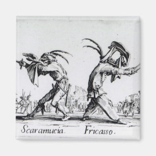 Balli de Sfessania, c.1622 Magnet