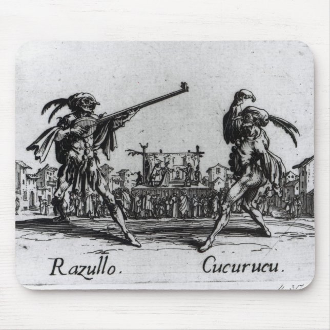 Balli de Sfessania, c.1622 Mouse Pad (Front)