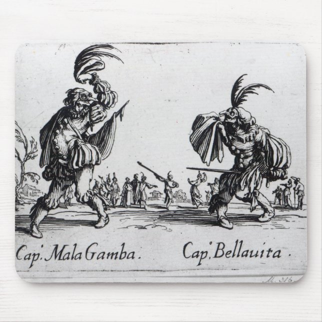 Balli de Sfessania, c.1622 Mouse Pad (Front)