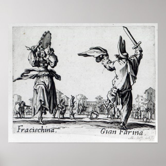 Balli de Sfessania, c.1622 Poster (Front)