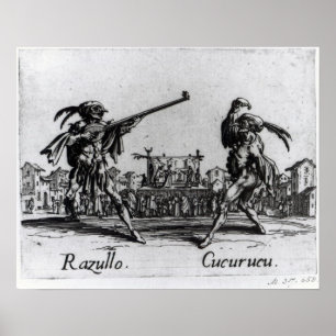 Balli de Sfessania, c.1622 Poster