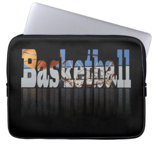 "Ballin' Letters: The Art of Basketball" Laptop Sleeve