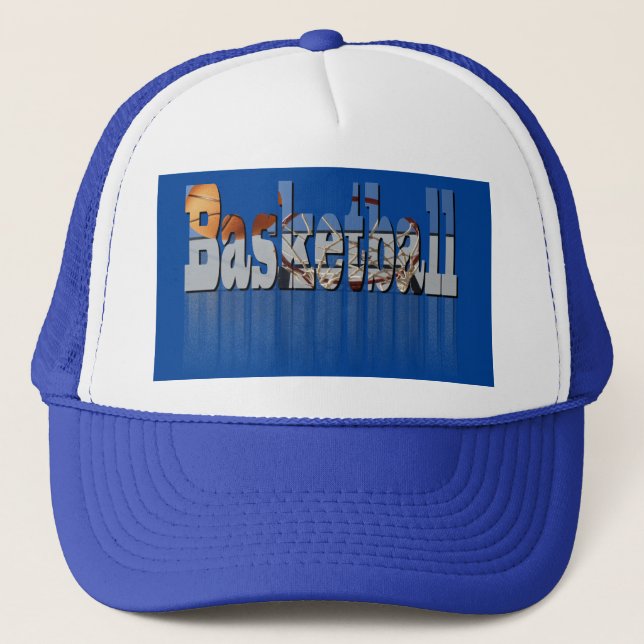 "Ballin' Letters: The Art of Basketball" Trucker Hat (Front)
