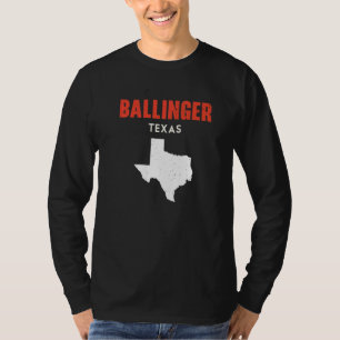 Ballinger Texas USA State America Travel Texas T-Shirt