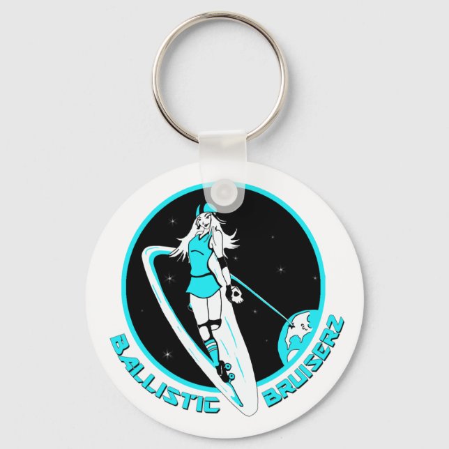 Ballistic Bruiserz Keychain (Front)