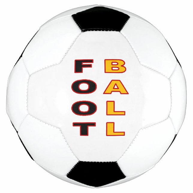 Ballon Foot Design FOOTBALL GERMANY Soccer Ball (Front)