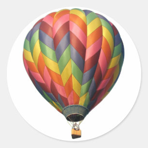 Balloon2 Classic Round Sticker