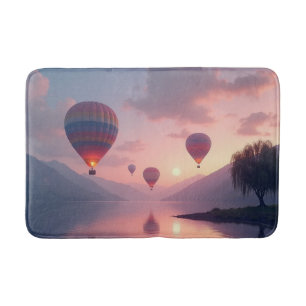 Balloon Adventure Dreams Bath Mat
