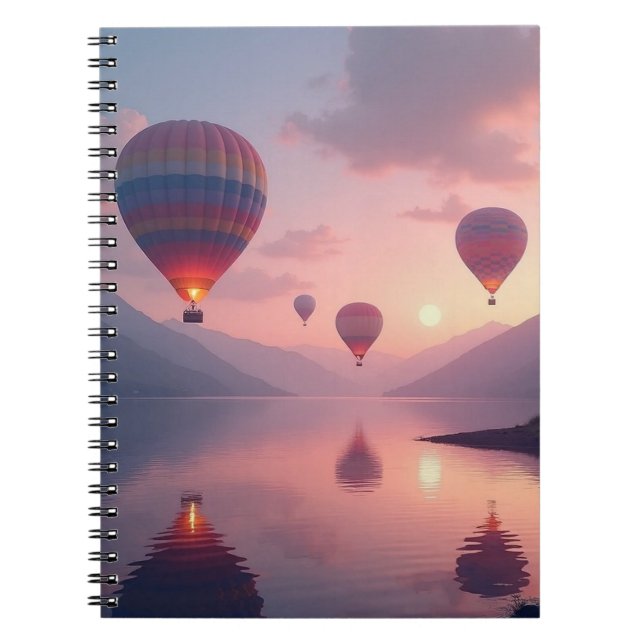 Balloon Adventure Dreams Notebook (Front)