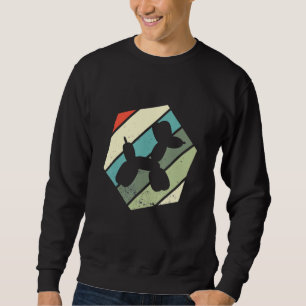 Balloon Animal Hexa Retro Balloon Twisting Balloon Sweatshirt