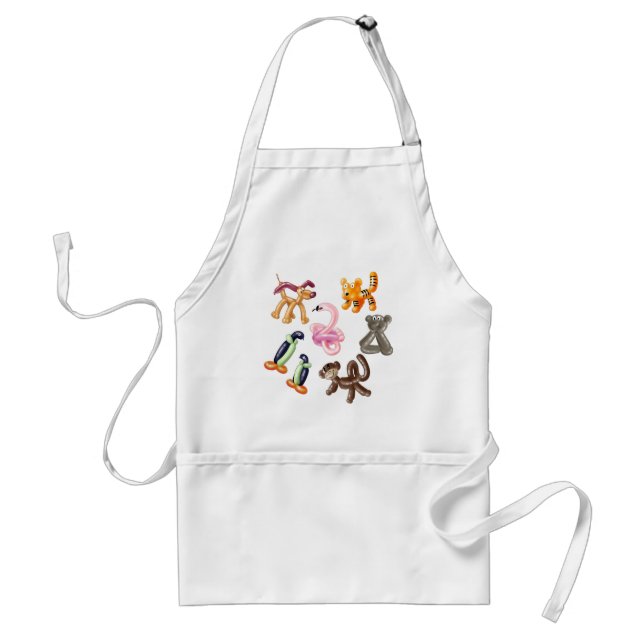 BALLOON ANIMAL PARTY STANDARD APRON (Front)