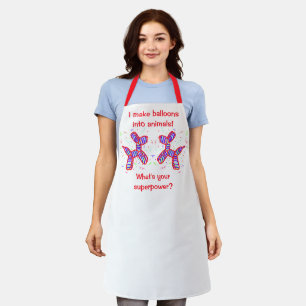 Balloon Animals Superpower Twister Apron
