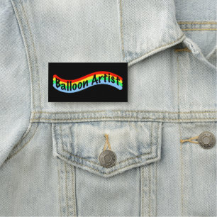 Balloon Artist Name Badge