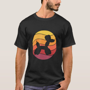 Balloon Artist Vintage Retro Twisting Dog Balloon  T-Shirt