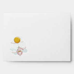 Balloon Baby Shower Envelope