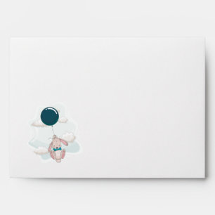 Balloon Baby Shower Envelope