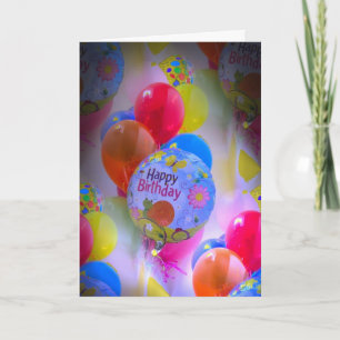 Balloon Birthday Card