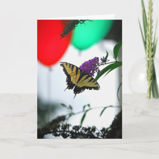 Balloon Birthday Wish Card